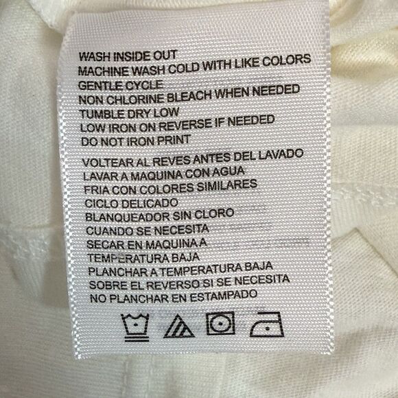 Disney Bluey Ringer White & Green Shamrock Short Sleeve Cropped T-shirt NEW! - Picture 8 of 8